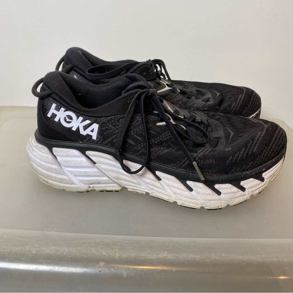 Hoka Womens 8.5 WIDE Running Athletic Shoes NO SOLES